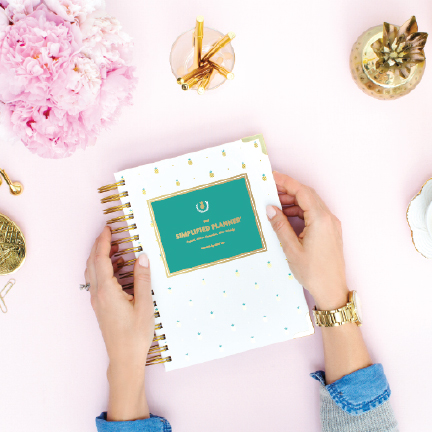 Emily Ley simplified planner pineapple