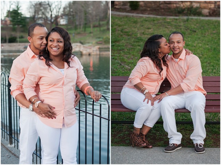 Salem Duck Pond Spring Engagement Photos-2