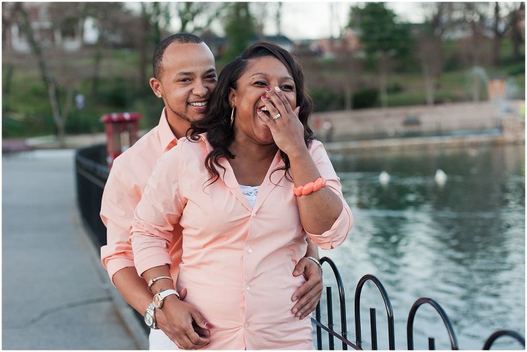 Salem Duck Pond Spring Engagement Photos-4